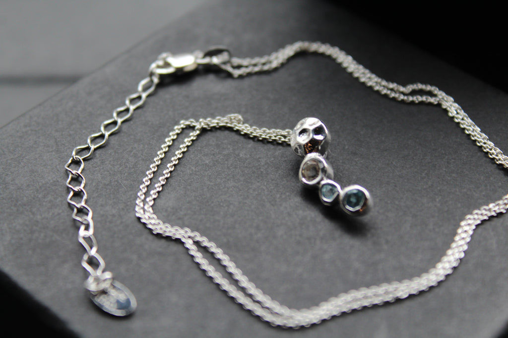 Topaz Pebble Necklace