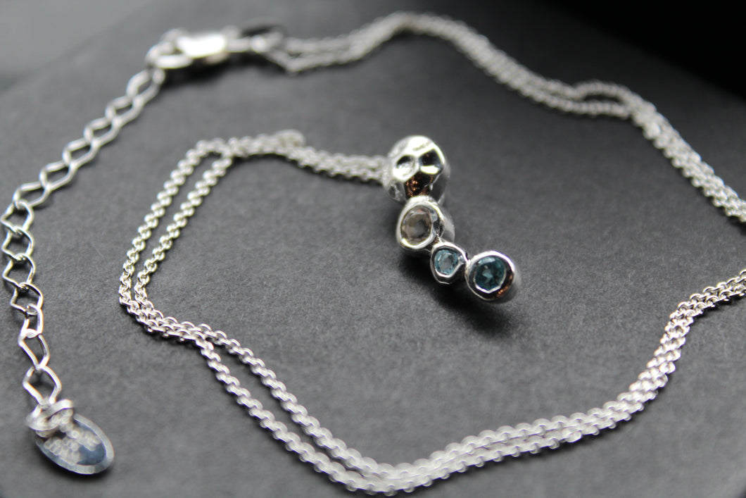 Topaz Pebble Necklace