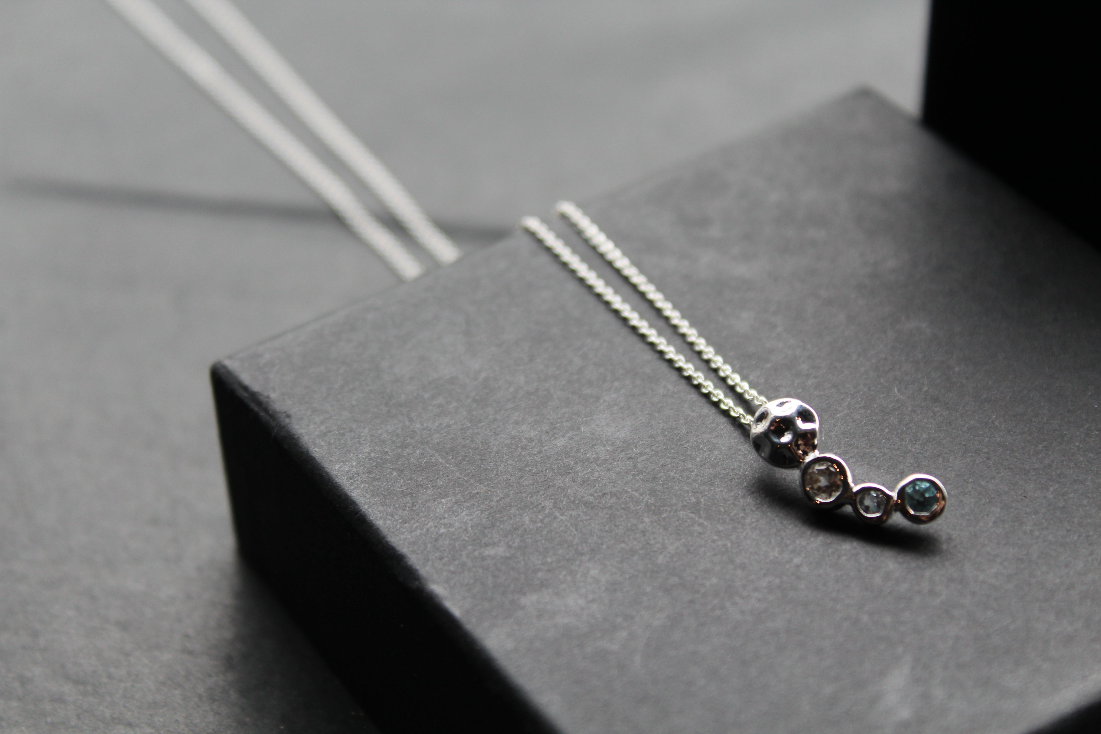 Topaz Pebble Necklace