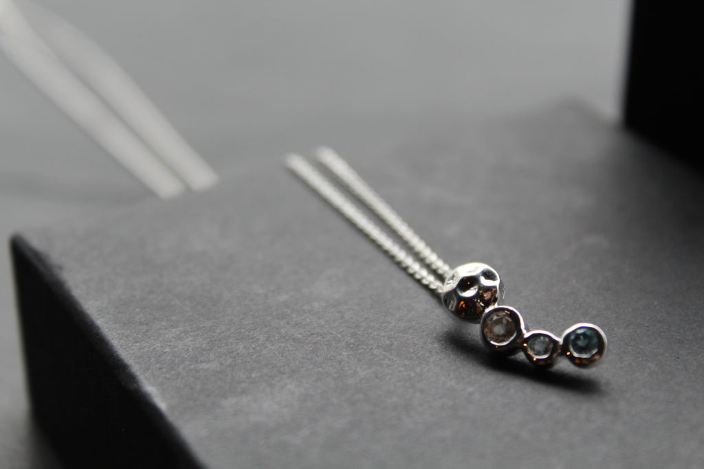 Topaz Pebble Necklace