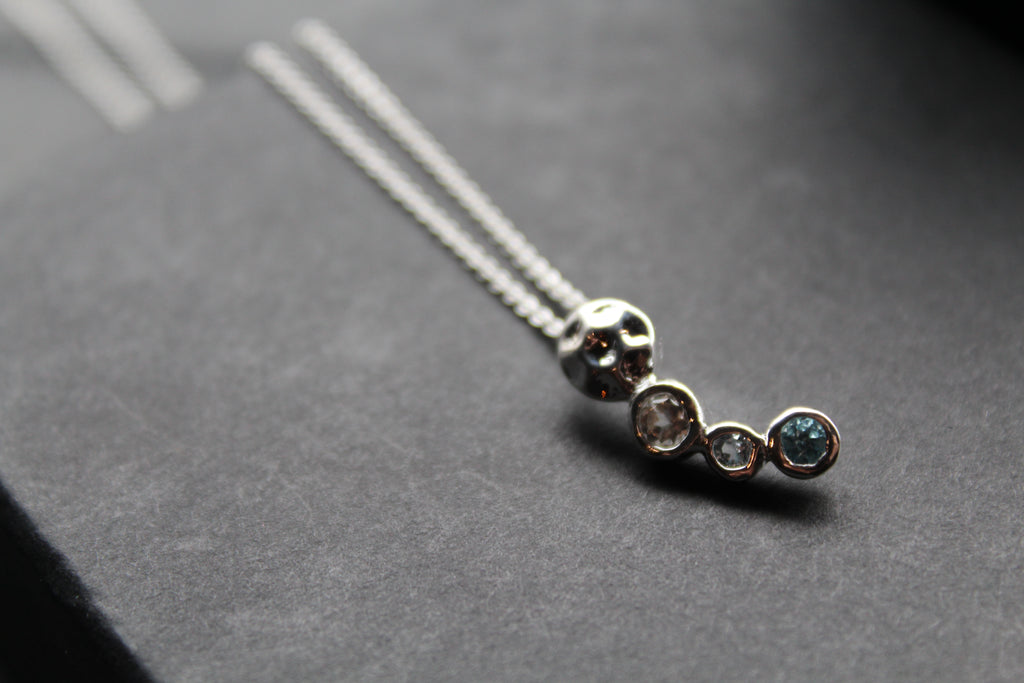 Topaz Pebble Necklace