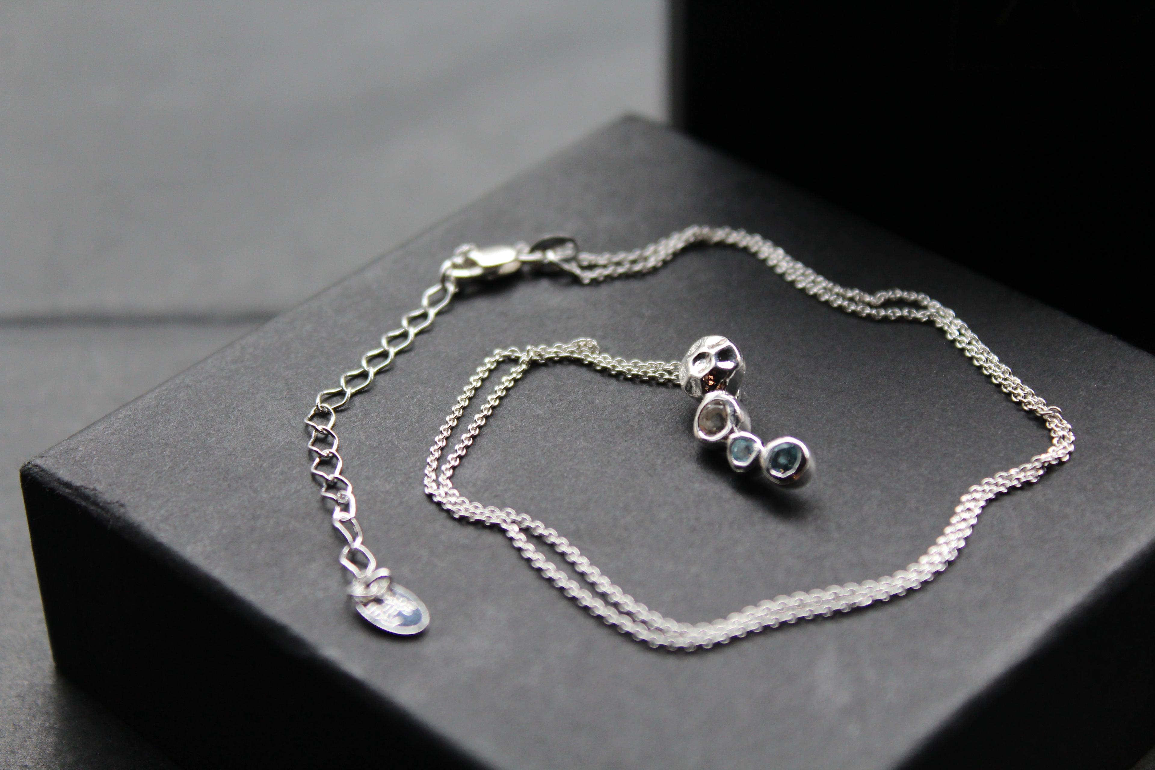 Topaz Pebble Necklace
