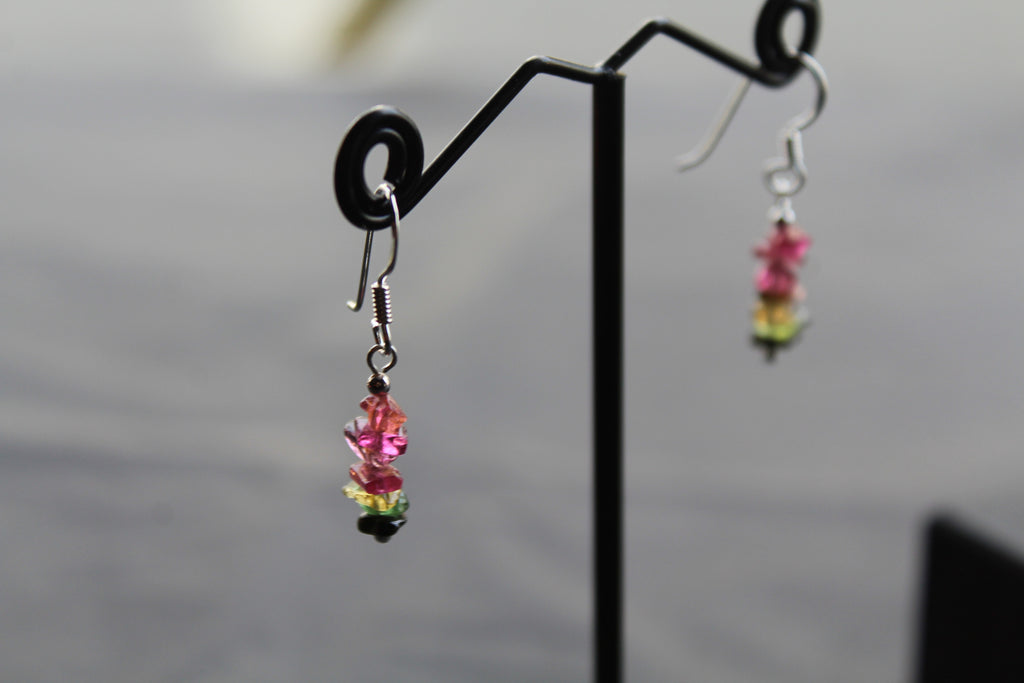 Tourmaline Chip Earrings