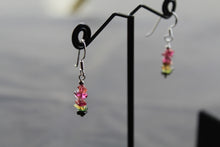 Load image into Gallery viewer, Tourmaline Chip Earrings
