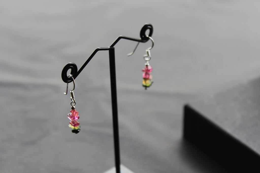 Tourmaline Chip Earrings
