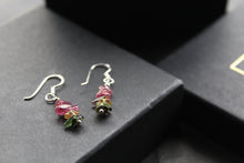 Load image into Gallery viewer, Tourmaline Chip Earrings
