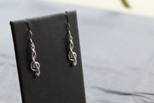 Load image into Gallery viewer, Treble Clef Drop Earrings
