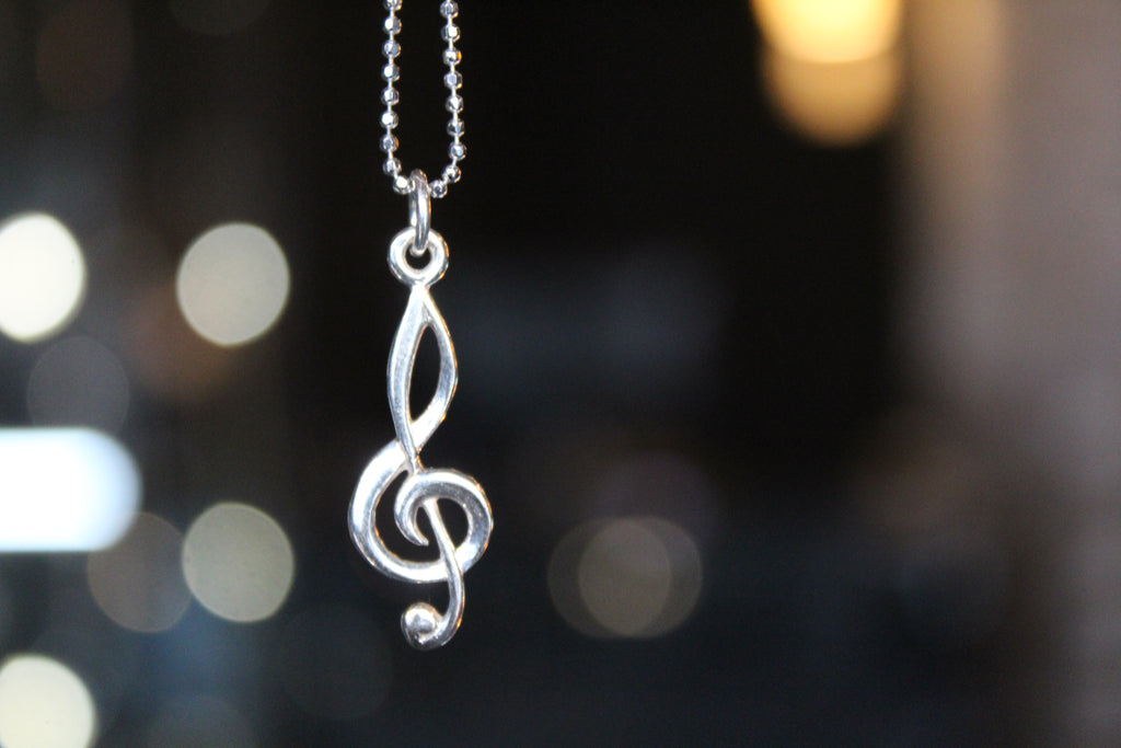 Treble Clef Necklace