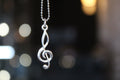 Treble Clef Necklace