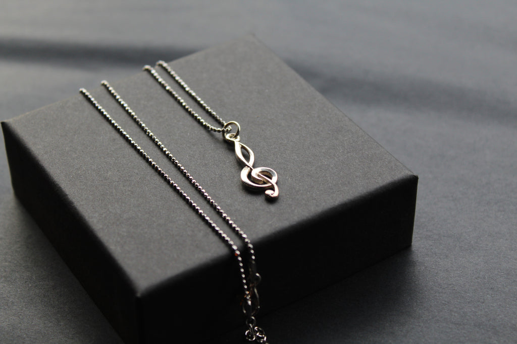 Treble Clef Necklace