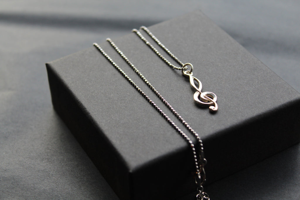 Treble Clef Necklace