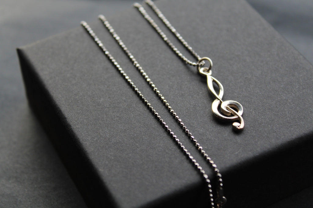 Treble Clef Necklace