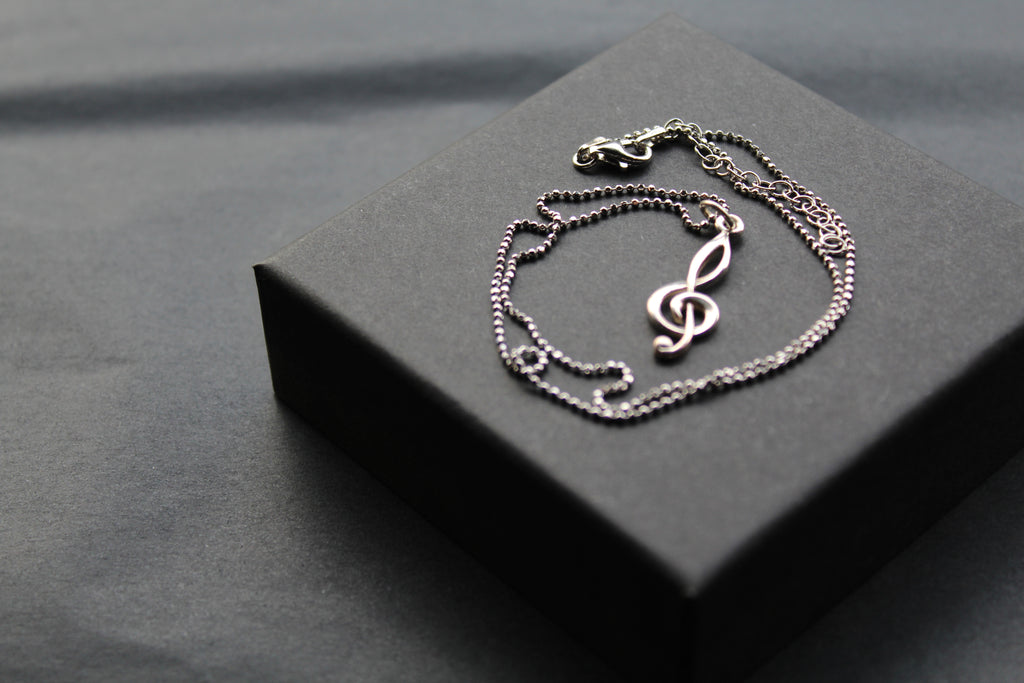 Treble Clef Necklace