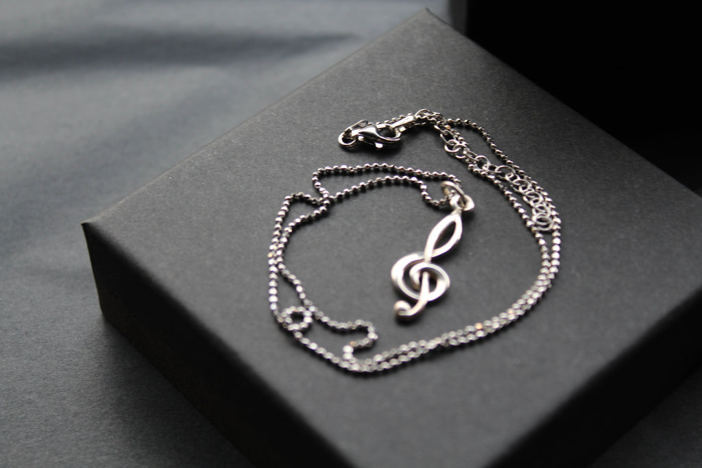 Treble Clef Necklace