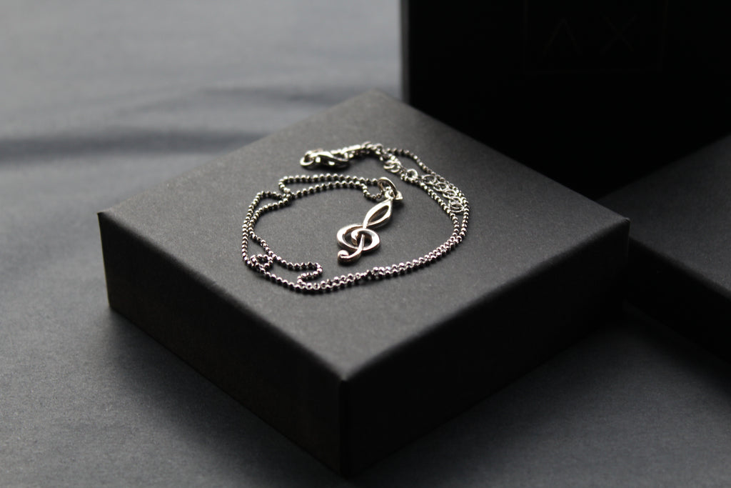 Treble Clef Necklace