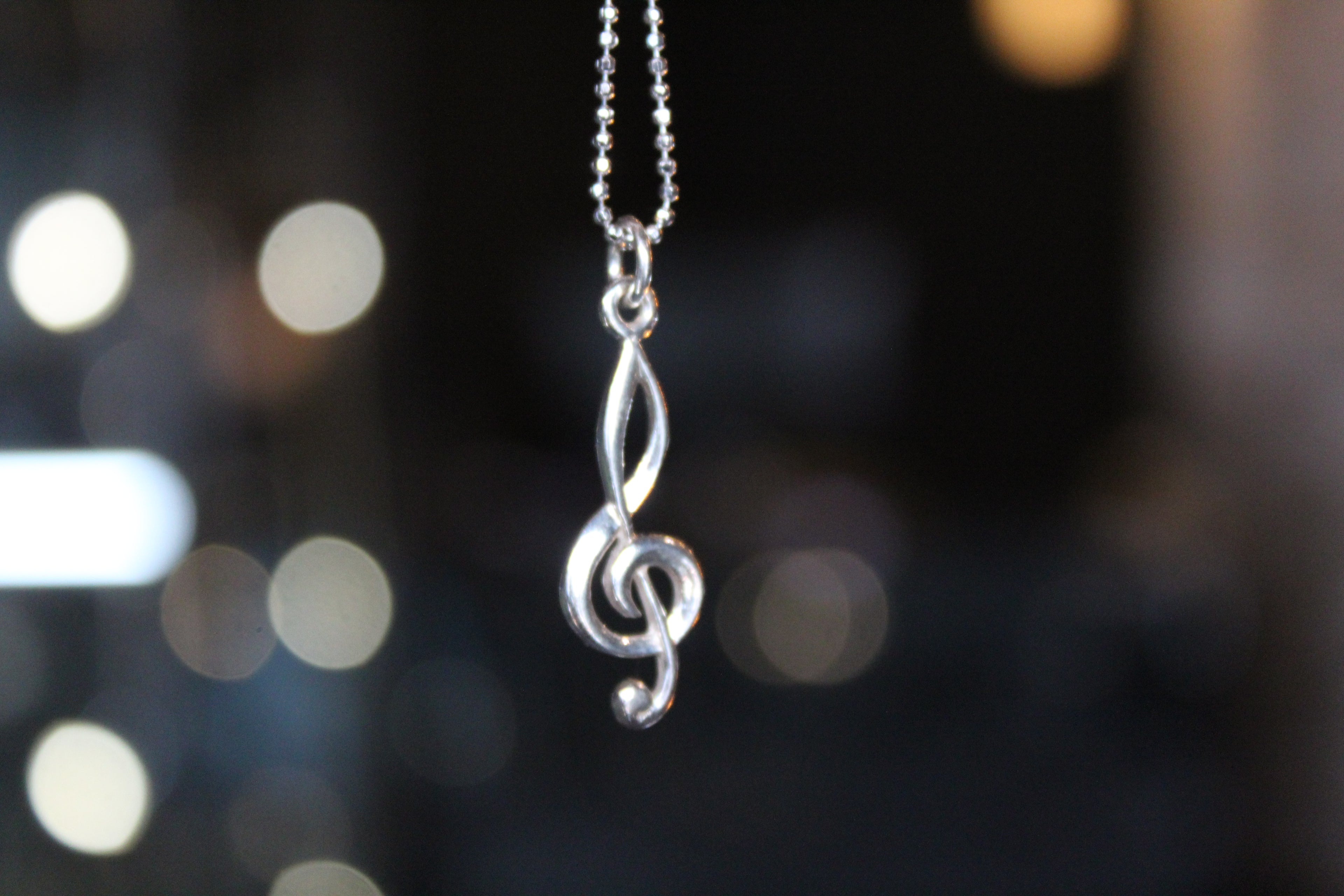 Treble Clef Necklace