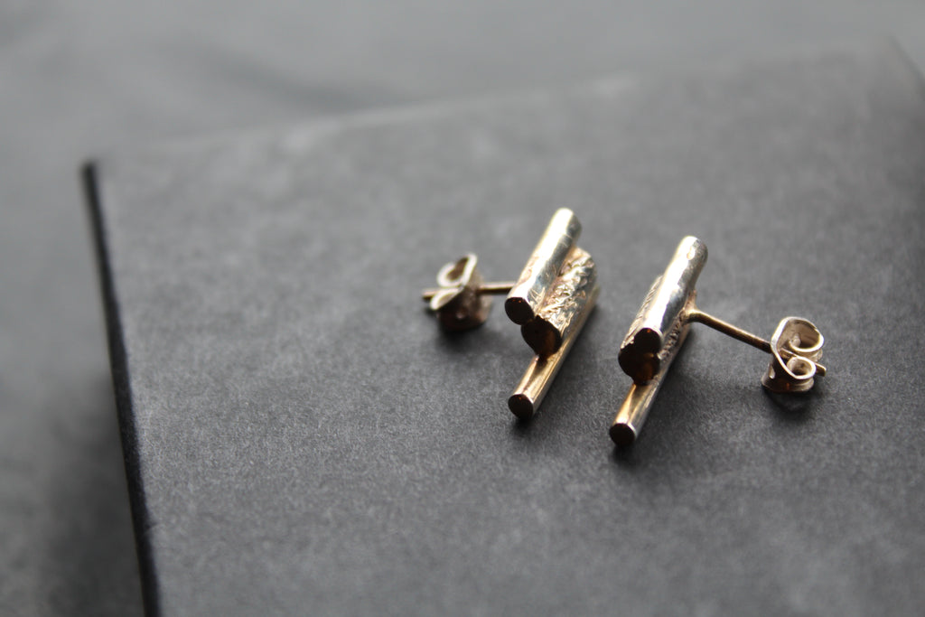 Tube Ladder Earrings