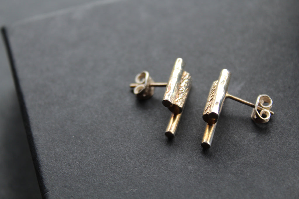 Tube Ladder Earrings