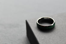Load image into Gallery viewer, Tungsten Carbide Malachite Ring
