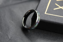 Load image into Gallery viewer, Tungsten Carbide Ring with Abalone Inlay
