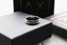 Load image into Gallery viewer, Tungsten Carbide Ring with Meteor Inlay
