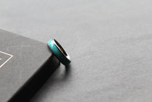 Load image into Gallery viewer, Tungsten Carbide Turquoise Ring
