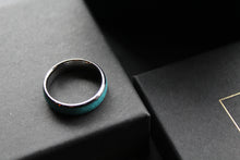 Load image into Gallery viewer, Tungsten Carbide Turquoise Ring
