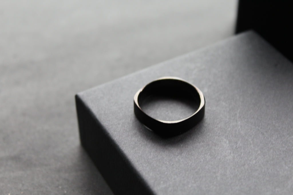 Tungsten Square Profile Ring