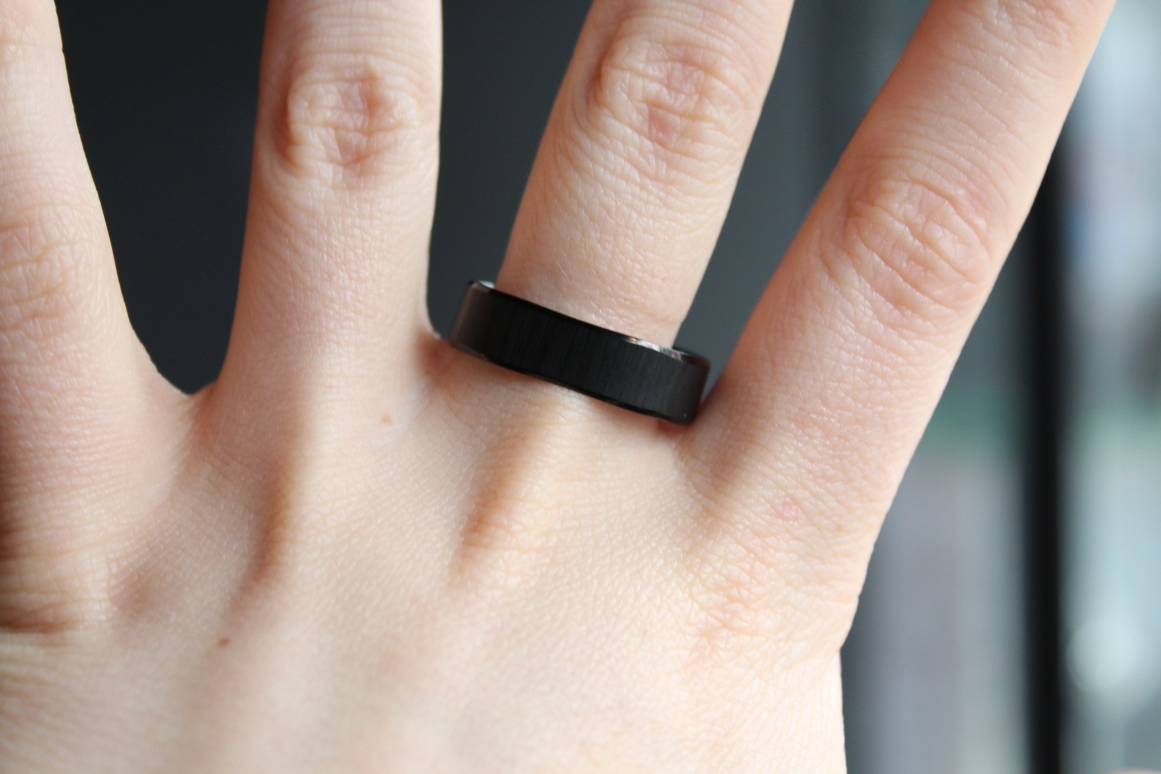 Tungsten Square Profile Ring