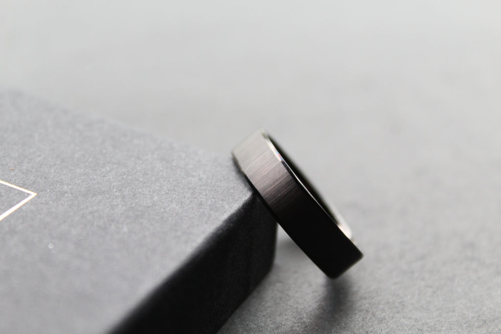 Tungsten Square Profile Ring