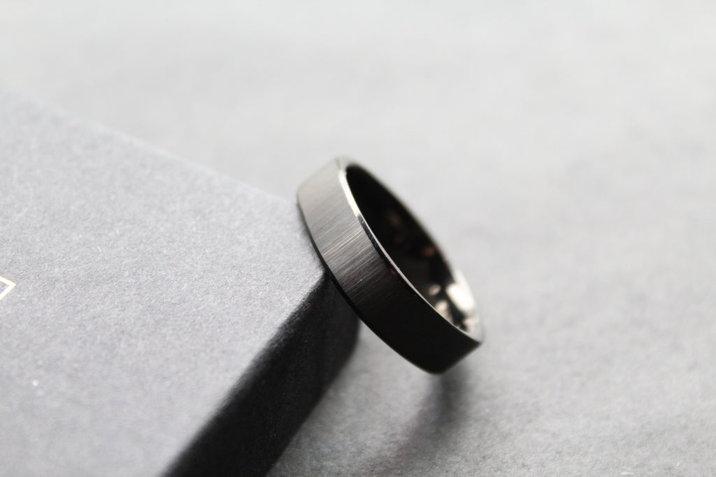 Tungsten Square Profile Ring