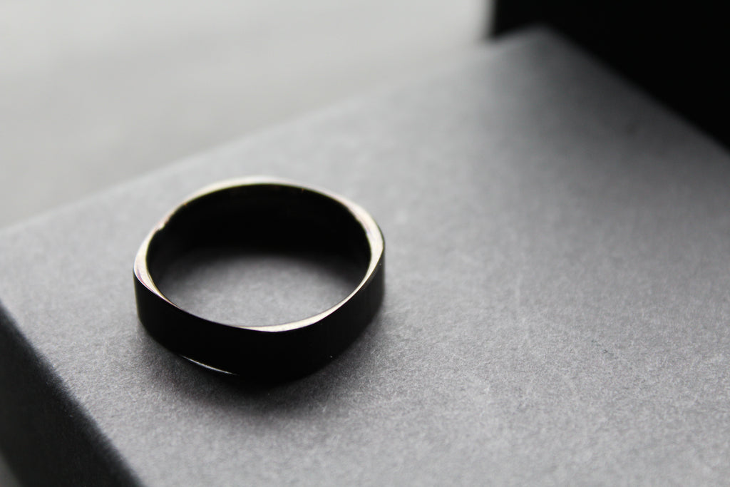 Tungsten Square Profile Ring