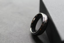 Load image into Gallery viewer, Tungsten Ring with Hammered Finish
