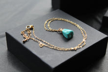 Load image into Gallery viewer, Turquoise Kidney Stone Necklace
