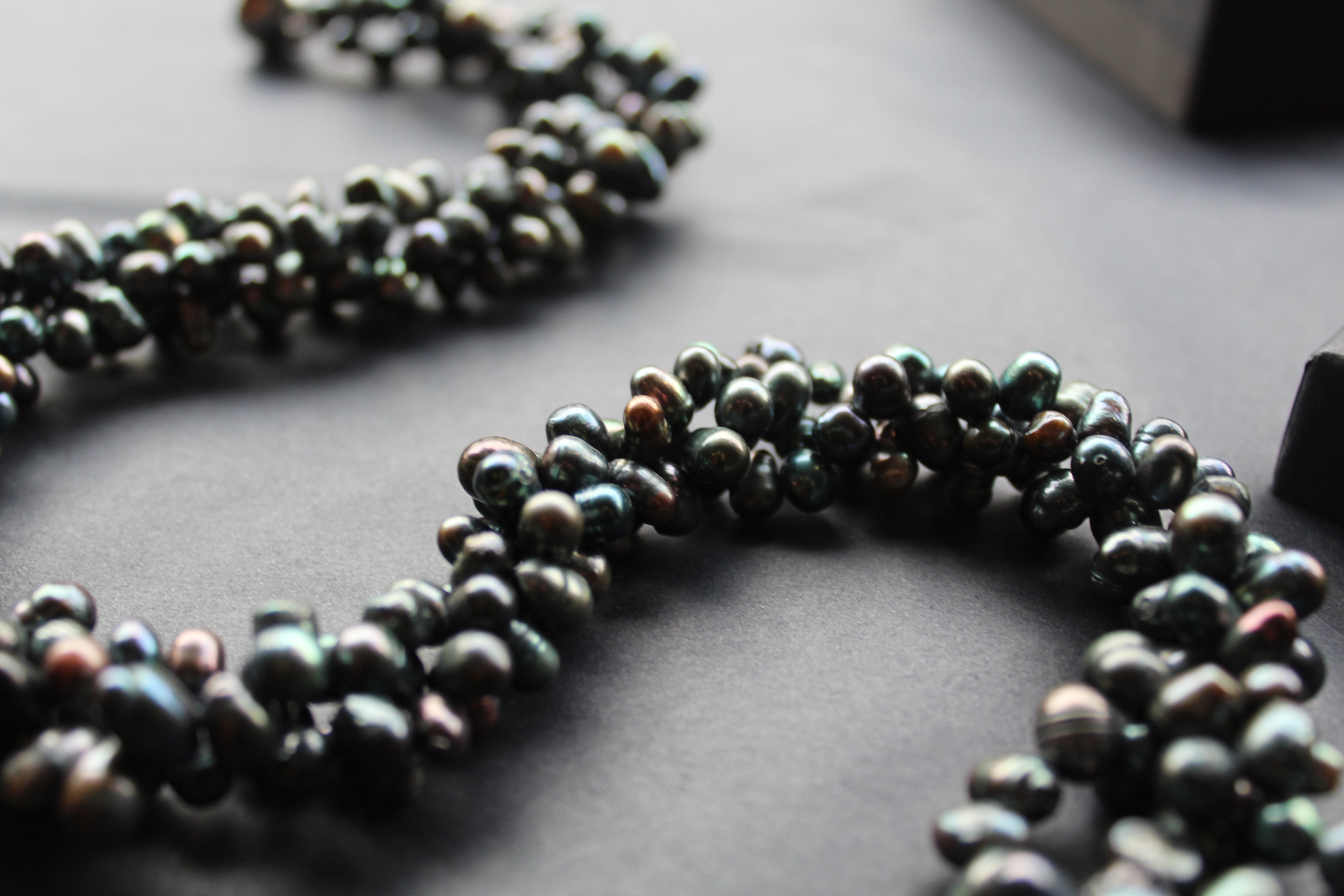 Twisted Baroque Style Pearl Necklace