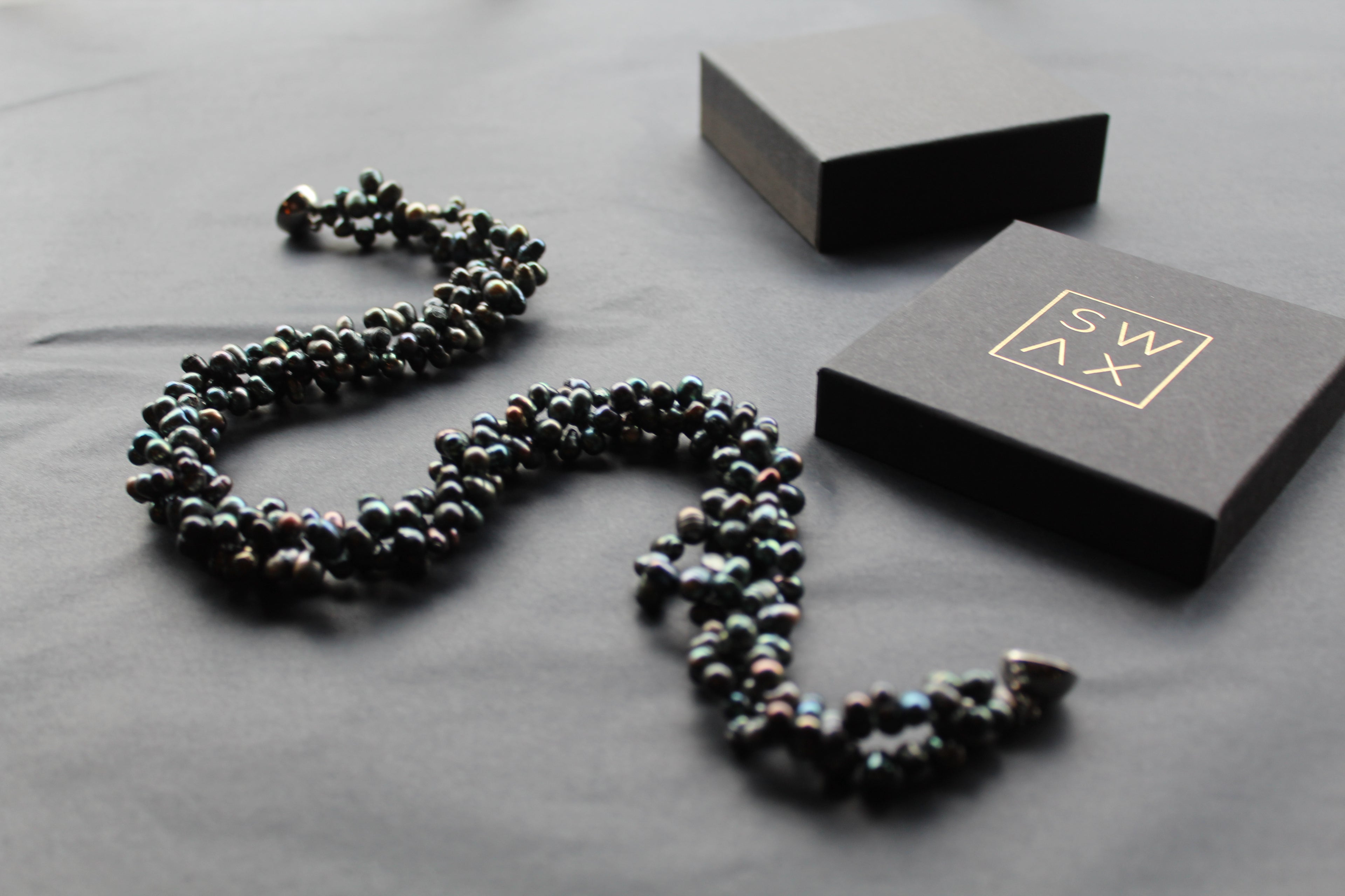 Twisted Baroque Style Pearl Necklace