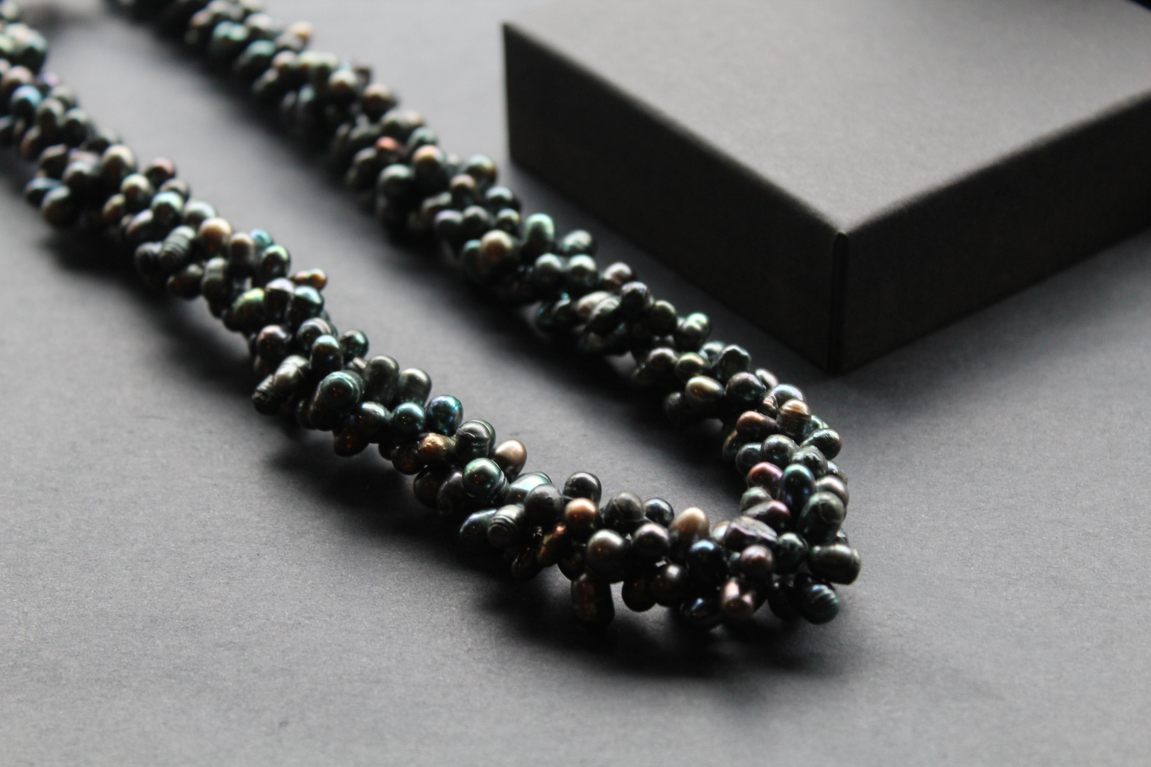 Twisted Baroque Style Pearl Necklace