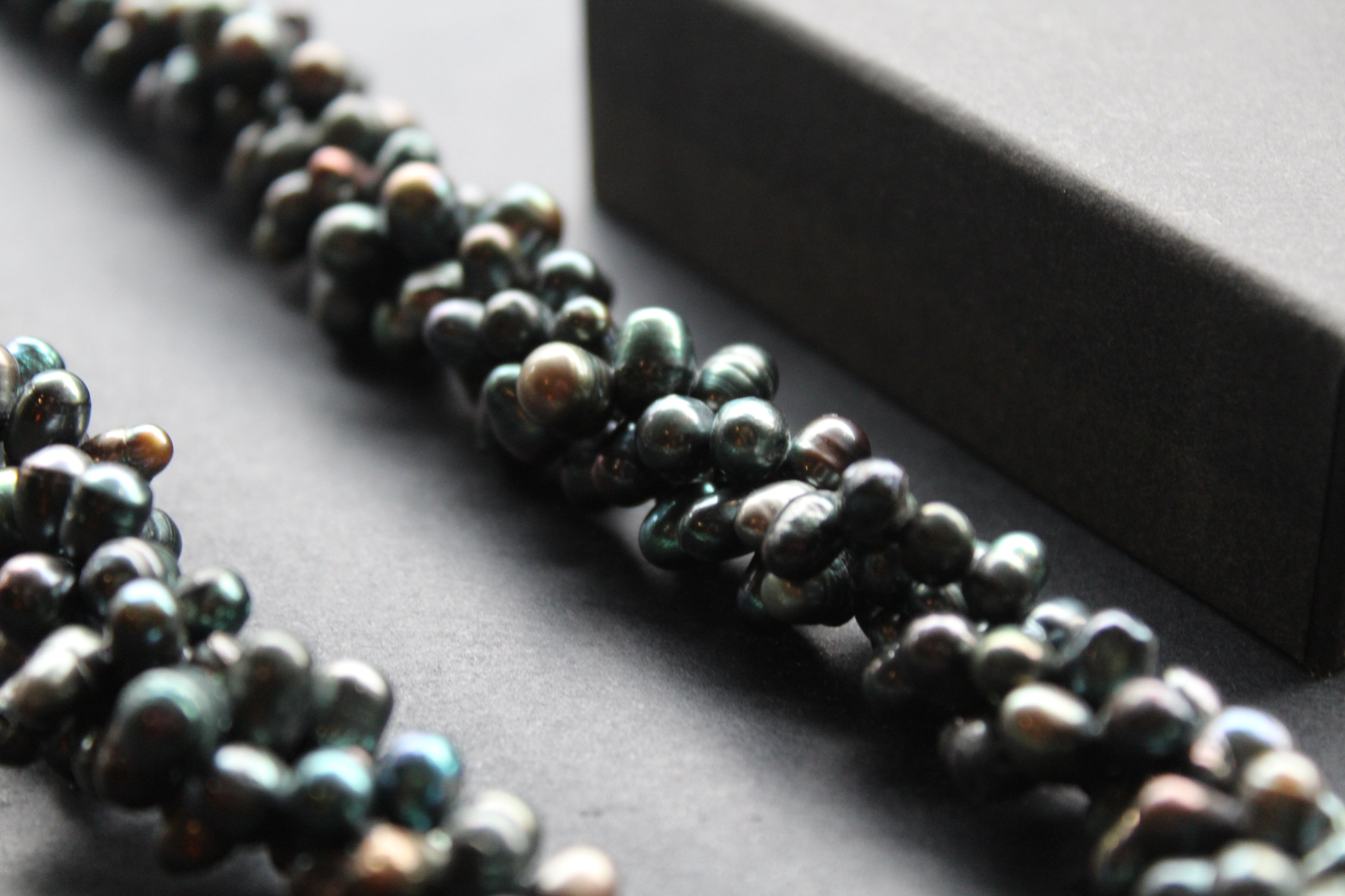 Twisted Baroque Style Pearl Necklace