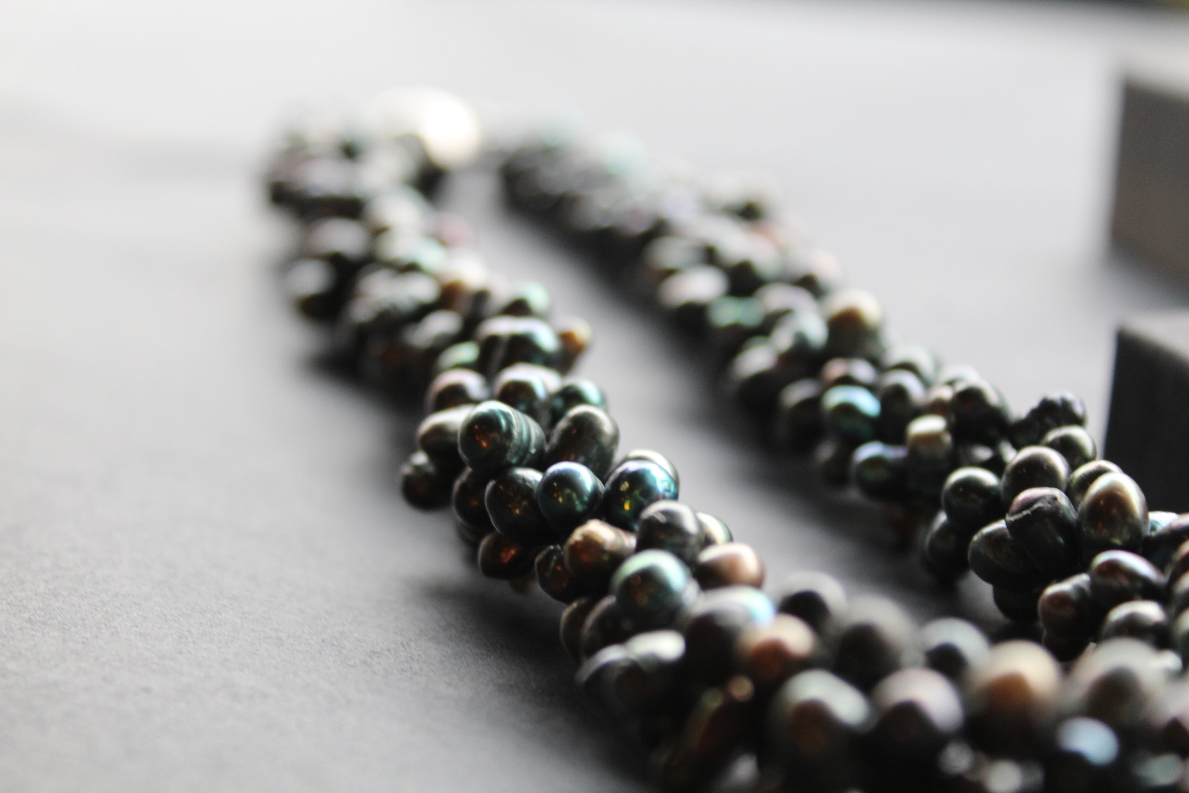 Twisted Baroque Style Pearl Necklace