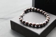 Load image into Gallery viewer, Unisex Black Fresh Water Pearl Bracelet
