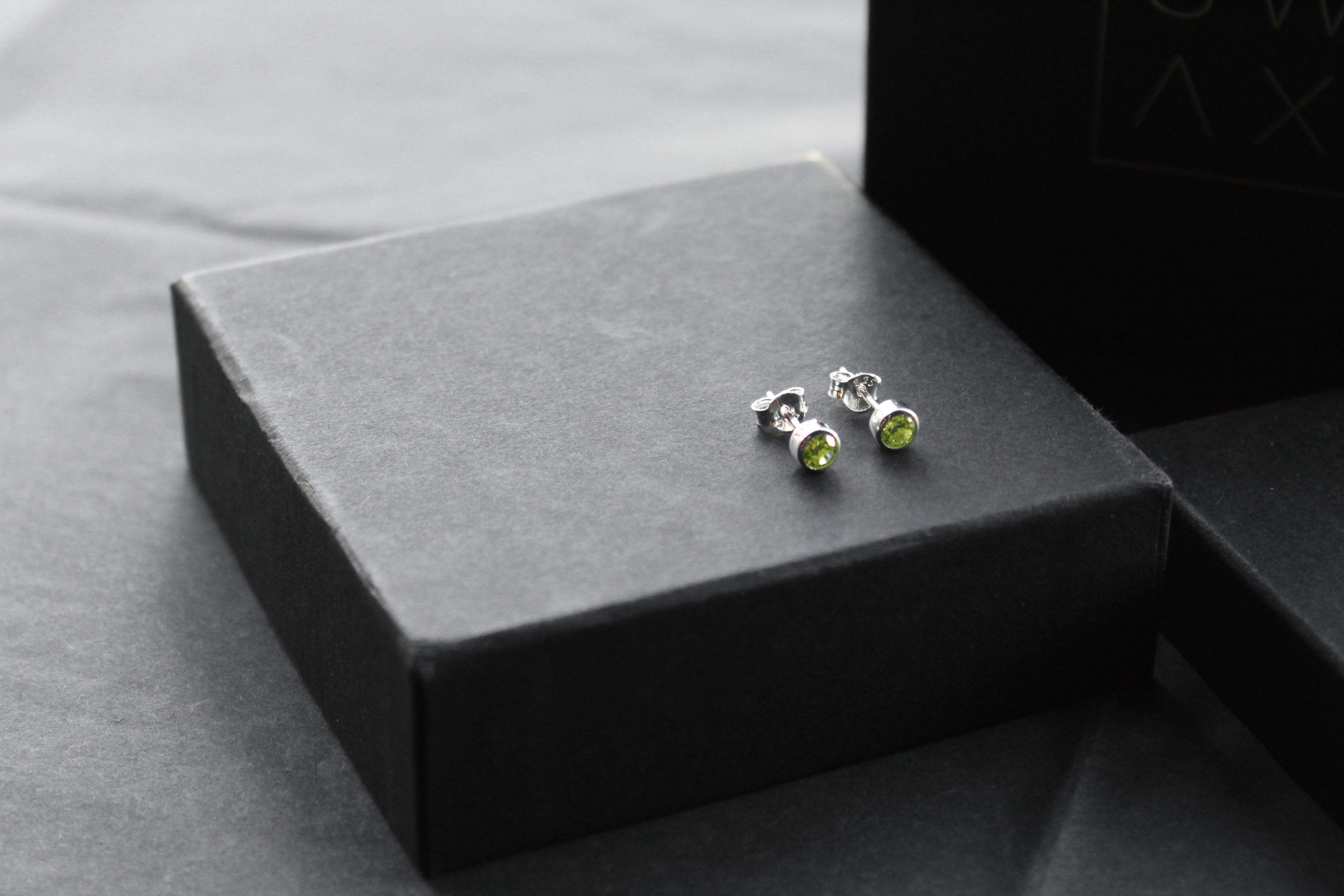 Yellow Topaz Silver Studs